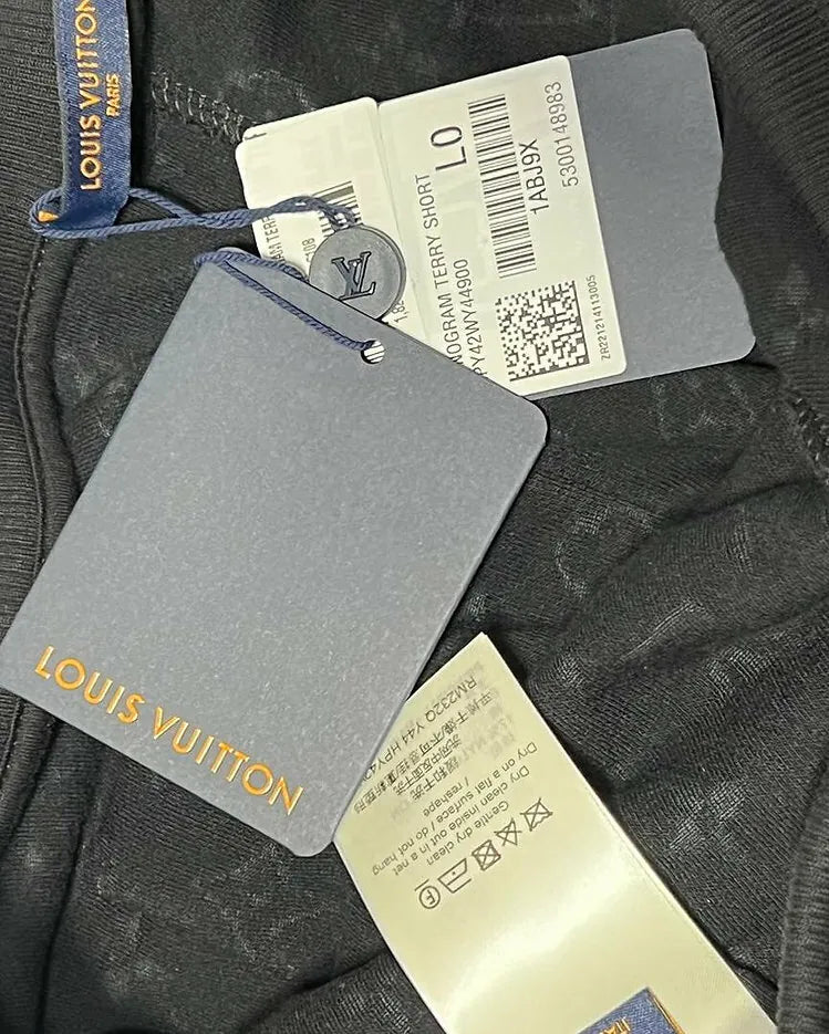 LV Monogram 法式毛圈短褲