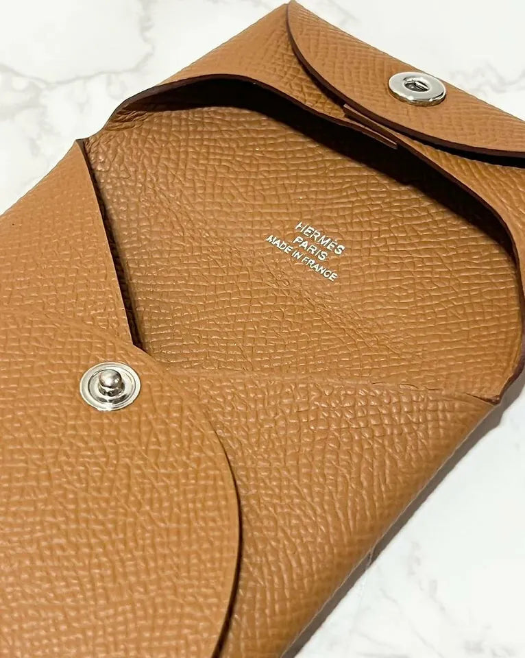 Hermes Porte-Monnaie Bastia 零錢包 金色