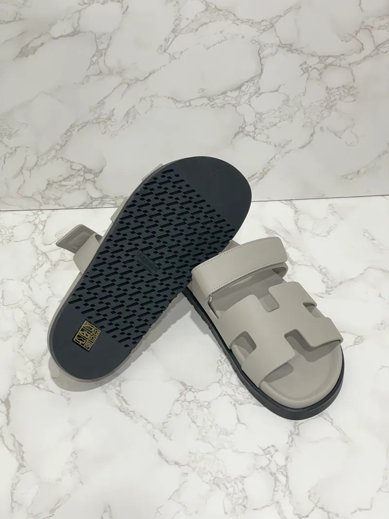 Hermes Sandales Femme Chypre 米色 Esquisse 39