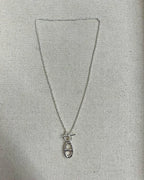 Hermes Chaine d'ancre 吊墜項鍊 925 銀