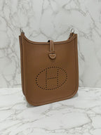 Hermes H Mini Evelyne TC Gold PHW U Stamp