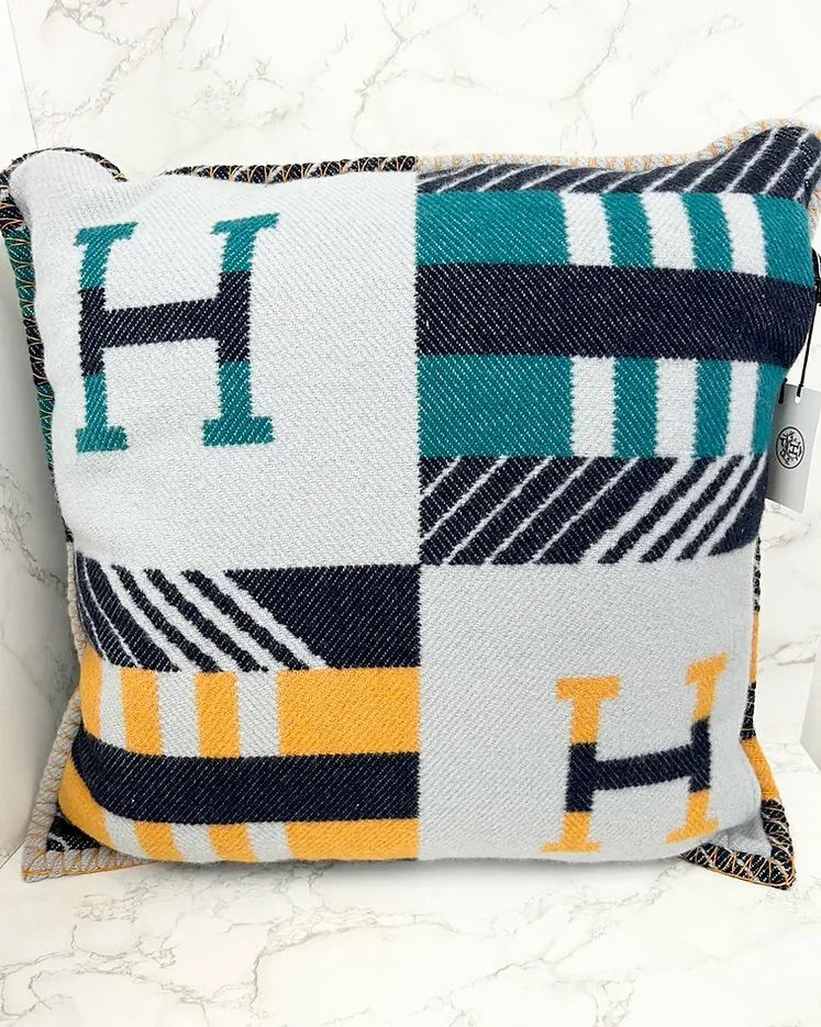 Hermes Coussin Jacquad Avalon Jump'h 50 x 50 厘米