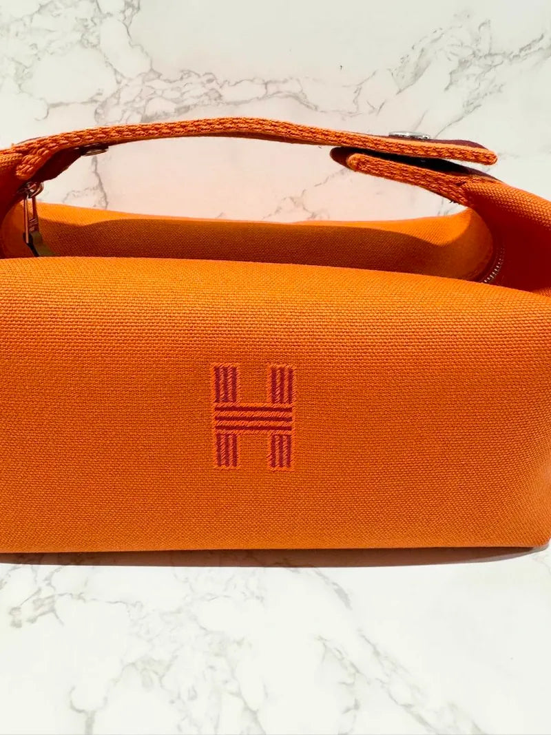 愛馬仕 H Bride A Brac Case 小號 PM 橙色