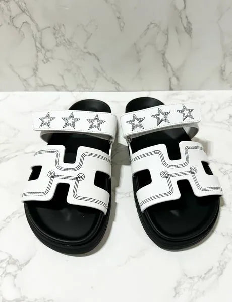 Hermes 涼鞋 Femme Cypre Brode 尺寸 37.5