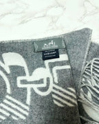 Hermes Casaque Do Re Boucles Muffler