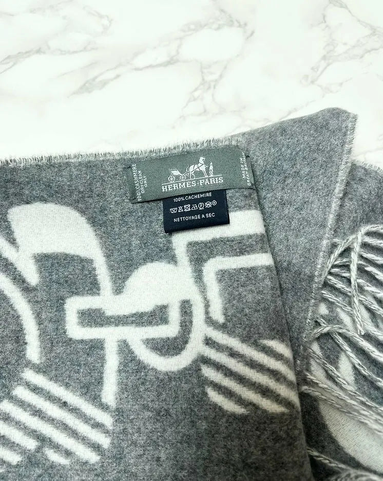 Hermes Casaque Do Re Boucles Muffler