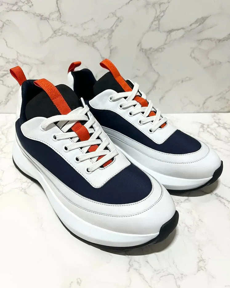 ❤️Hermes Sneaker Homme Gramme Tissuu 降落傘❤️