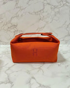 Hermes BRIDE-A-BRAC Orange Feu PM Size Small Model