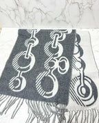 Hermes Casaque Do Re Boucles 圍巾