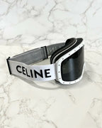Celine Ski Mask in Plastic with metql studs