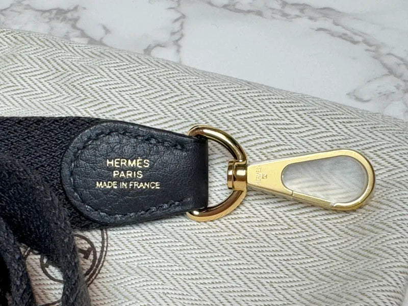 Hermes Mini Evelyne 16 TC Caban 3Y GHW W Stamp