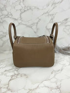 Hermes Mini Lindy TC Etoupe PHW 18