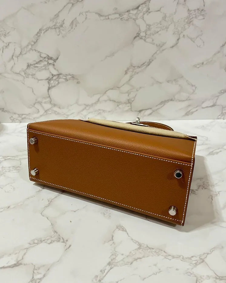 愛馬仕 Kelly 25 Epsom Gold PHW