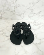 愛馬仕 Egerie Noir 涼鞋，36 碼