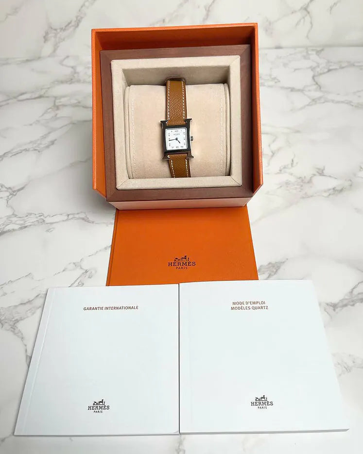 Hermes Heure H 腕錶，迷你款，21 毫米