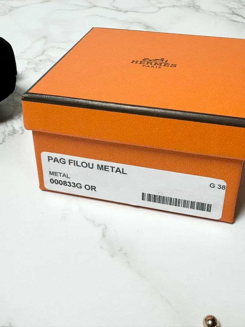 ❤️Hermes Pag Filou Rose GHW