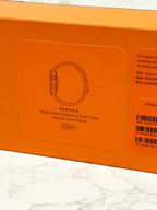 愛馬仕太空黑 Series 9 錶殼及錶帶，搭配 Apple 單圈錶帶（45 毫米）