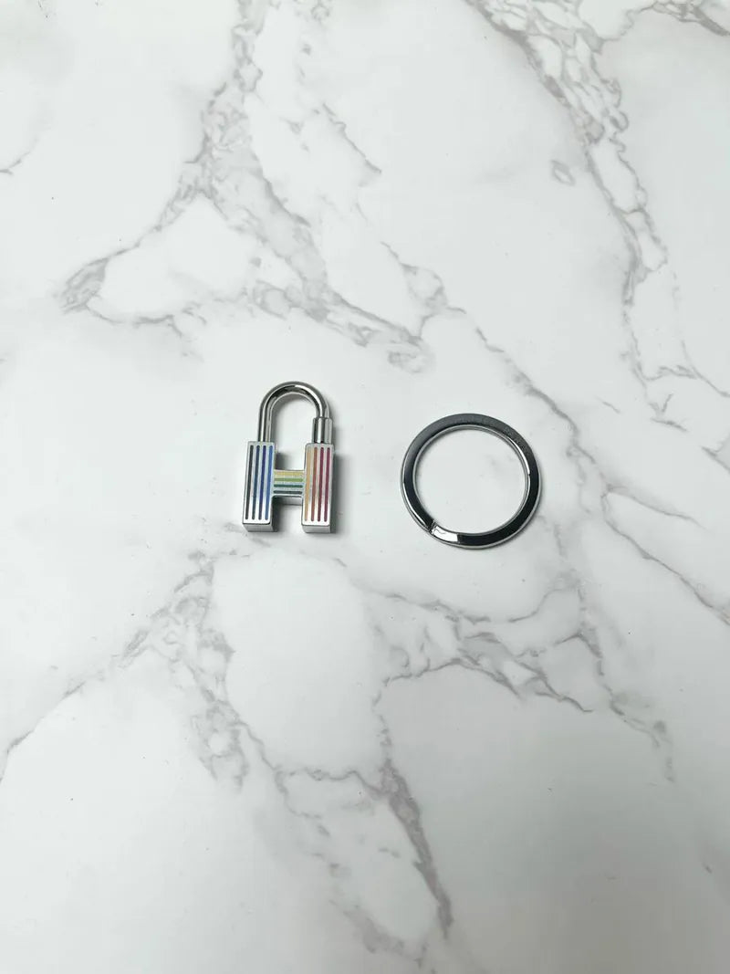 ❤️愛馬仕彩虹鑰匙扣❤️