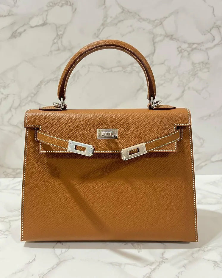愛馬仕 Kelly 25 Epsom Gold PHW