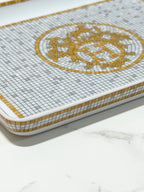 ❤️Hermes Mosaique au 24 金托盤，小號