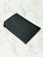 Hermes Porte- Passeport Tarmac Epsom Noir Passport Holder