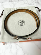 愛馬仕 POP H 15 女士腰帶 灰褐色 RGHW