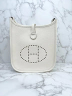 愛馬仕 Mini Evelyne 16 TC Nata GHW U 郵票