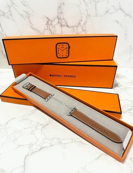 愛馬仕 Series 9 錶殼及錶帶，適用於 Apple Watch Hermès 單圈 41 毫米