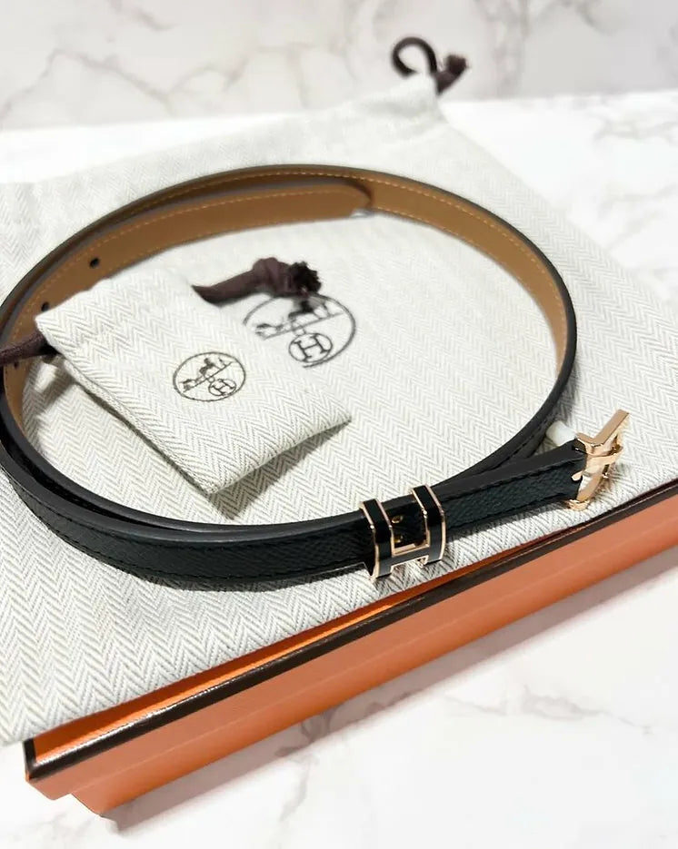 Hermes POP H 15 women belt Noir RGHW