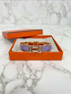 愛馬仕 Clic H 手鐲 玫瑰金2️⃣