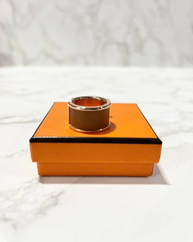 Hermes Olympe ring, Large model Gold RGHW 戒指 GM Model Size S