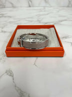 愛馬仕 Clic H 手鐲 Marron Glace PHW PM 型號