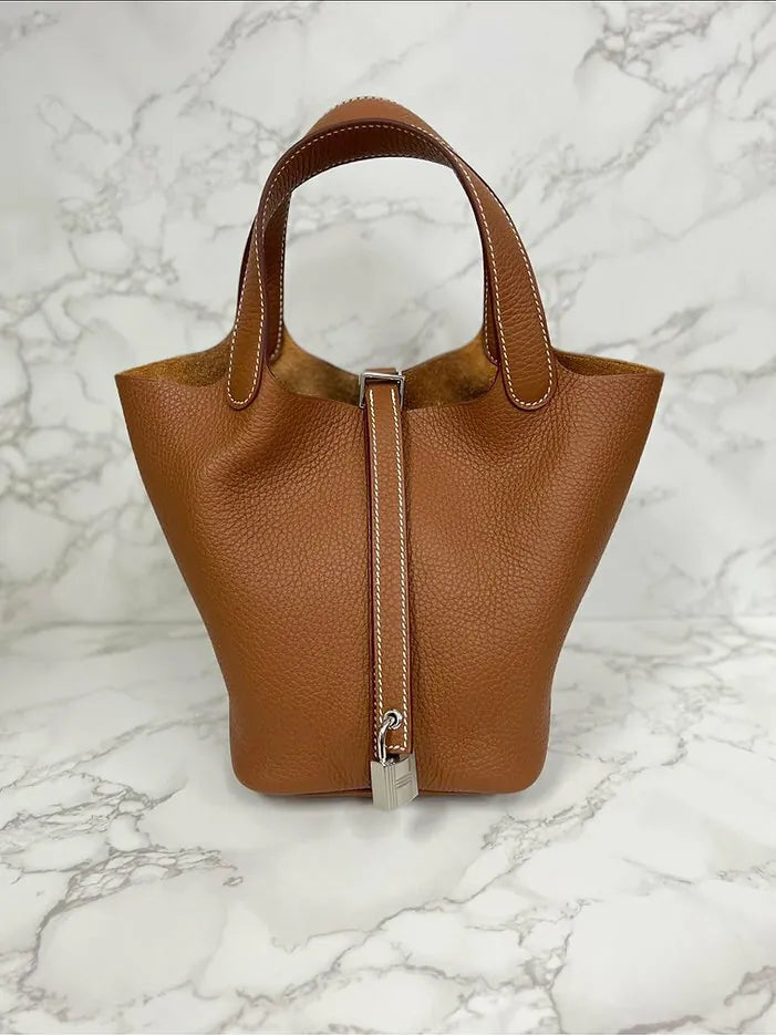 愛馬仕 Picotin 18 TC 金 37 GHW