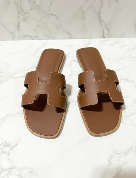 ❤️Hermes Oran Sandal H Gold Size 38