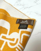 Hermes Casaque Do Re Boucles 圍巾