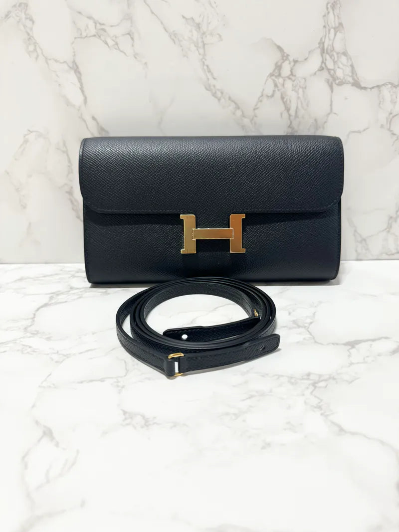 愛馬仕 Constance to Go Noir GHW W 印章