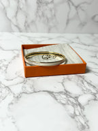 Hermes 手鍊 Extra Fin Uni 手鐲奶油色 GHW 尺寸 65