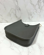 愛馬仕迷你 Evelyn TC Gris Myer 0L 金色五金