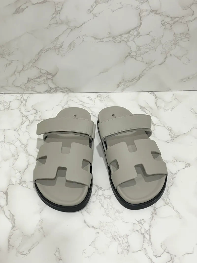 Hermes Sandales Femme Chypre 米色 Esquisse 39