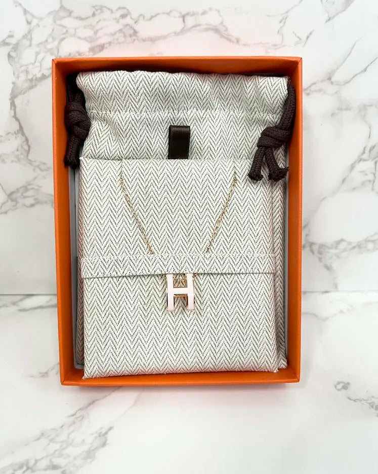 愛馬仕 Pop H 玫瑰糖珠吊墜 RGHW