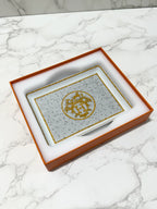 ❤️Hermes Mosaique au 24 金托盤，小號