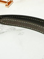 Hermes Focus belt buckle & Reversible leather strap 13 mm 70