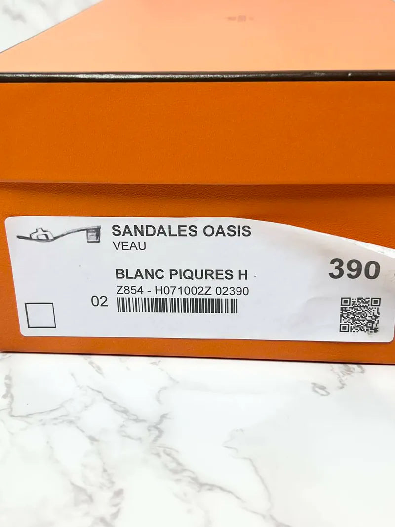 愛馬仕綠洲涼鞋