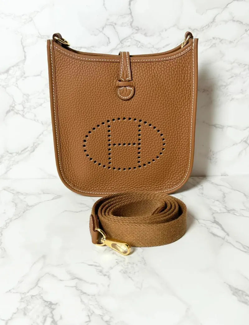 Hermes Evelyne 16 包 金 Barenia GHW