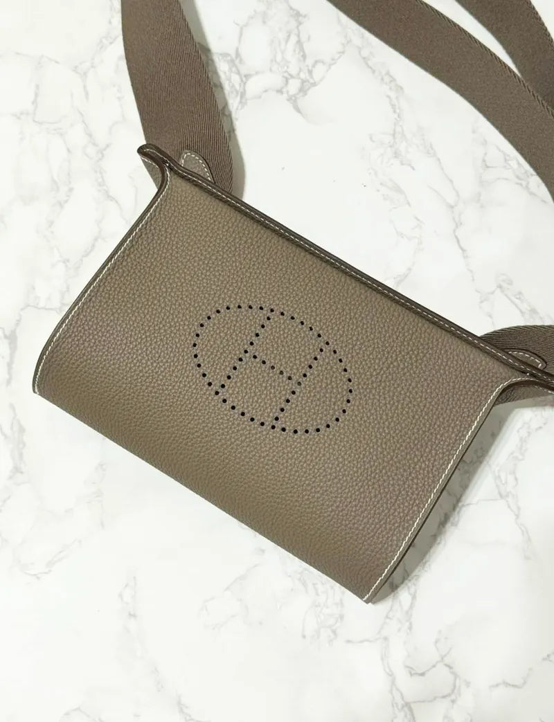 Hermes Videpoches Bag Etoupe