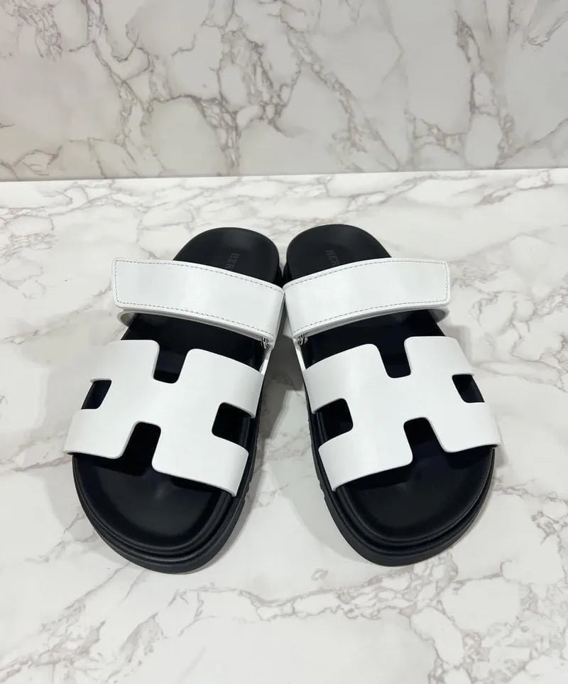 Hermes Sandales Chypre Blanc 尺寸 39