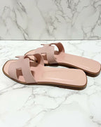 愛馬仕 Oran 涼鞋 H Rose Pale 37碼