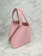 愛馬仕 Picotin Lock 18 包 TC 3Q 櫻花 PHW