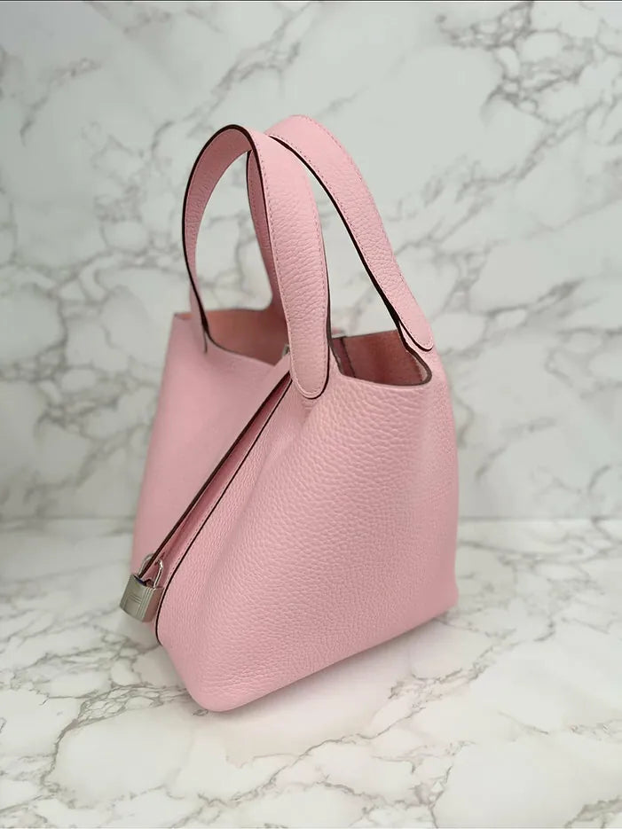 愛馬仕 Picotin Lock 18 包 TC 3Q 櫻花 PHW