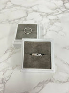 Hermes 白金鑽石戒指 白金鑽石對戒